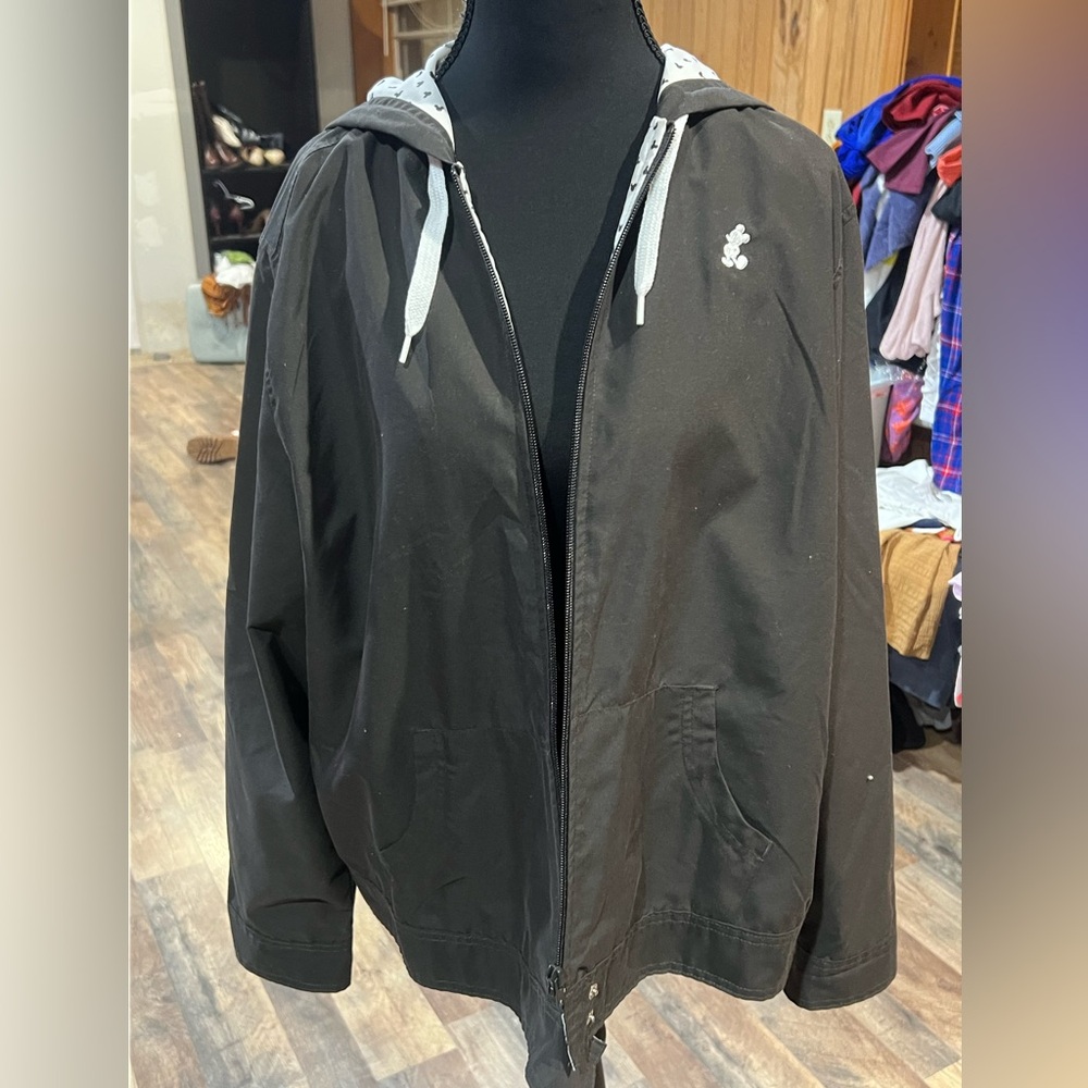 Elegant Black and White Women's Utility Jacket - Picture 2 of 5